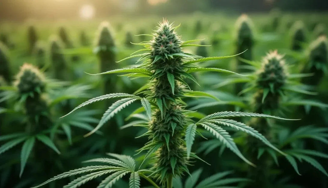 lebenszyklus der Cannabispflanze. vom Samen bis zur Ernte