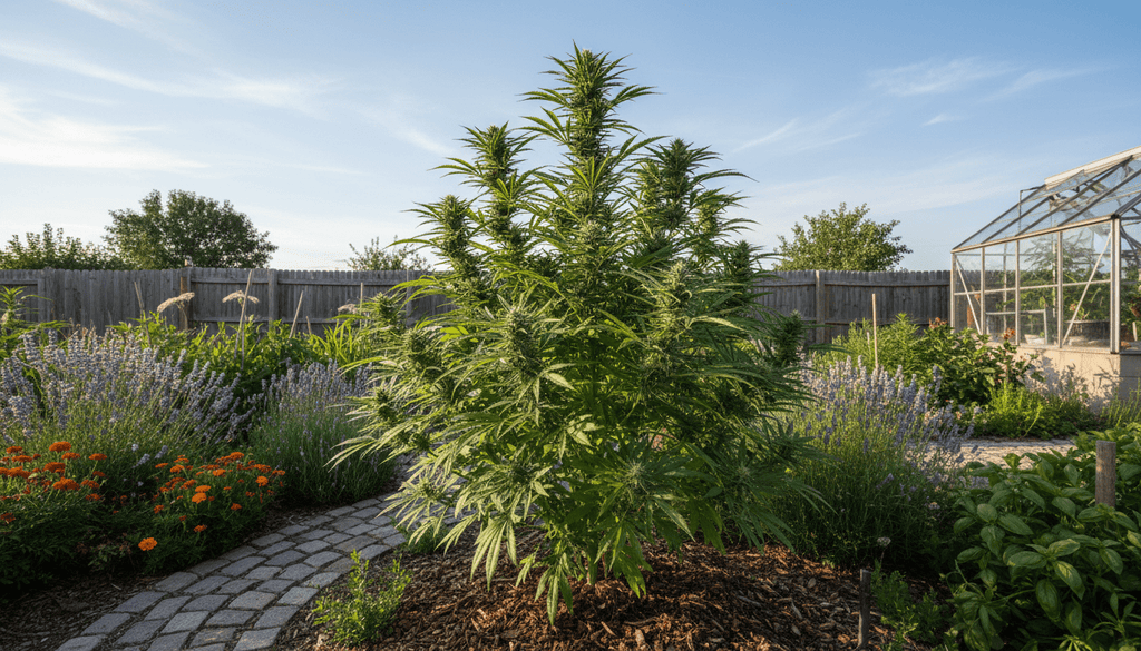 Cannabispflanzen im Garten anbauen: Recht, Anbau & Ernte erklärt