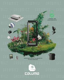 keines Growbox Komplettset für 1 Pflanze, 60x60x160cm