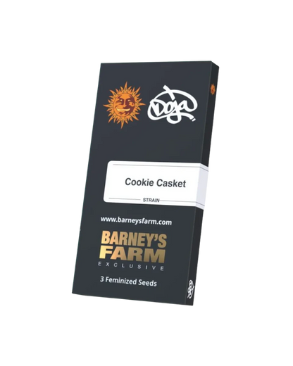 Cookie Casket von Doja und Barney's Farm, Originalverpackung