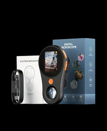 inhalt der box, digitales mikroskop für die ernte