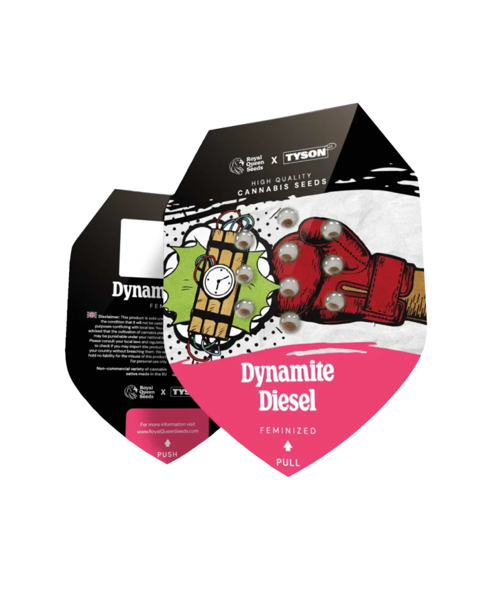 Dynamite Diesel Royal Queen Seeds Samenpackung