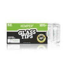 Hemper Glas Tips mit 10mm Durchmesser