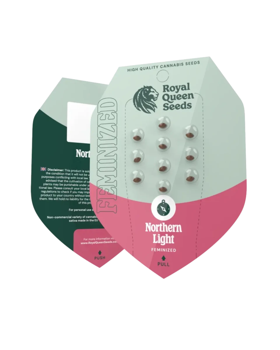 Northern Light feminisierte Samen Originalverpackung