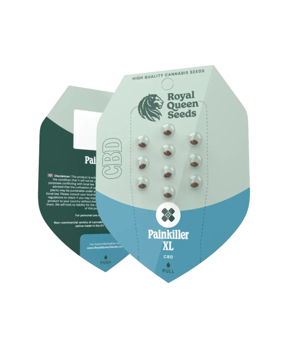 Painkiller XL CBD Samen, Originalpackung von Royal Queen Seeds