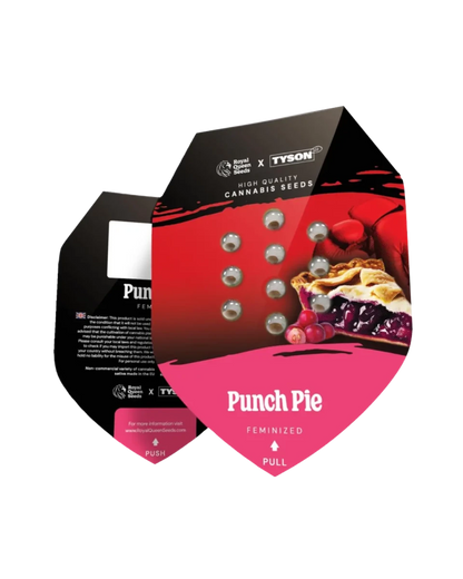 Originale Packung Punch Pie feminisiert; Royal Queen Seeds x Tyson