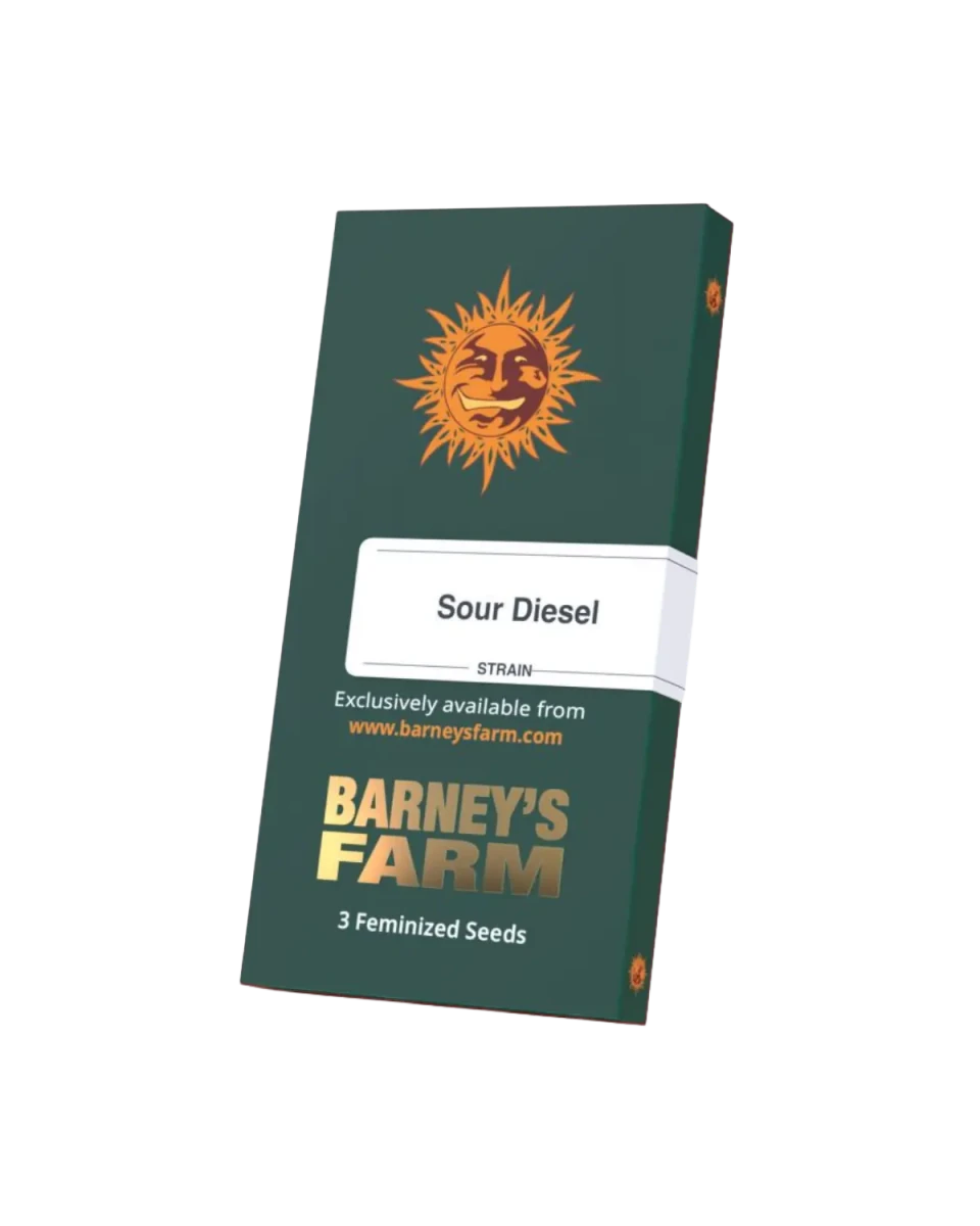 Originalverpackung Sour Diesel Samen von Barney's Farm
