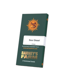 Originalverpackung Sour Diesel Samen von Barney's Farm