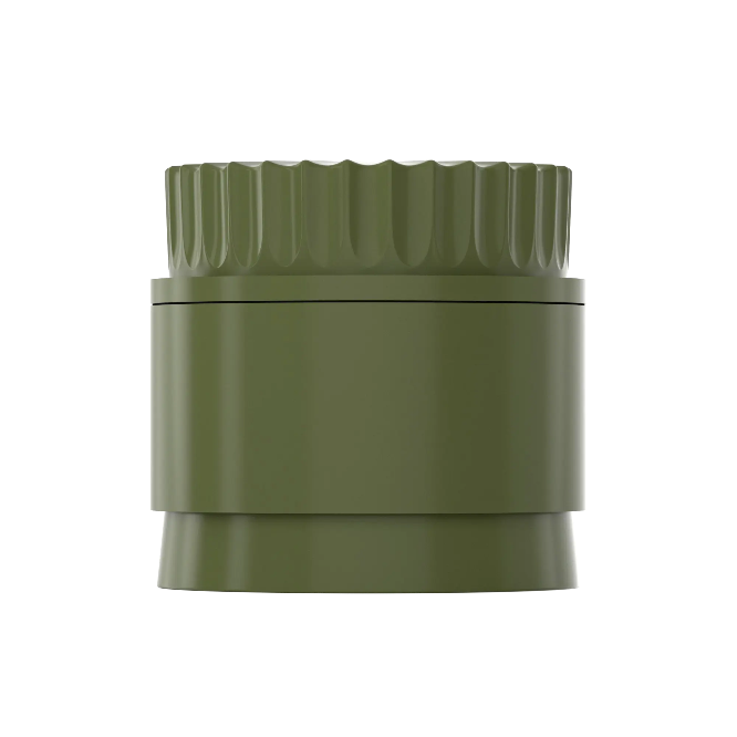 der neueste Keramik Grinder mit Wellenschliff, 4-teilig